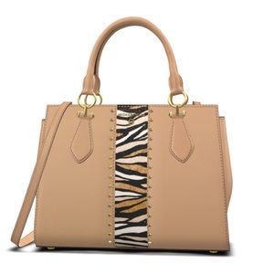 Michael Kors Marilyn Medium Leather Satchel